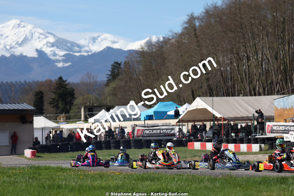 29 & 30/03/2025 : 2ème manche du Championnat du Sud au circuit d’Aigues-Vives (photos Stéphane Agnus) 2025 — karting
