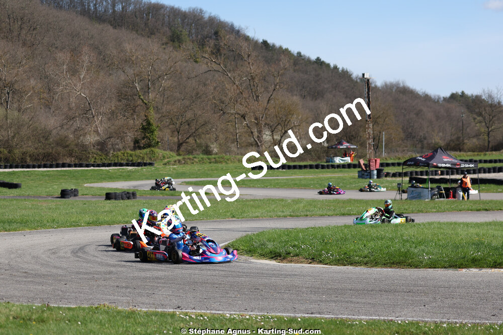 29 & 30/03/2025 : 2ème manche du Championnat du Sud au circuit d’Aigues-Vives (photos Stéphane Agnus) 2025 — karting