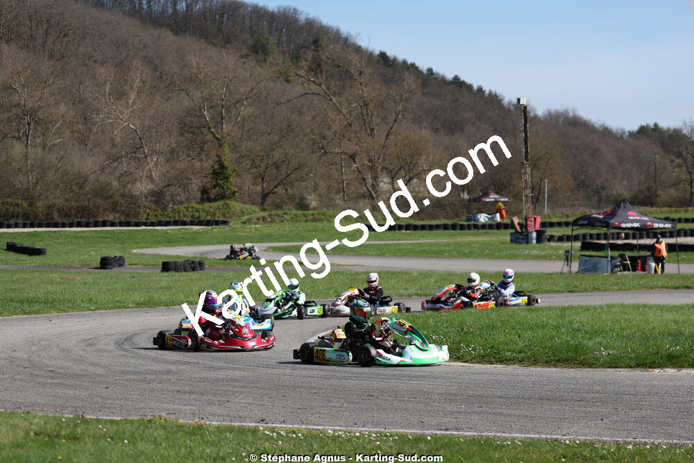 29 & 30/03/2025 : 2ème manche du Championnat du Sud au circuit d’Aigues-Vives (photos Stéphane Agnus) 2025 — karting