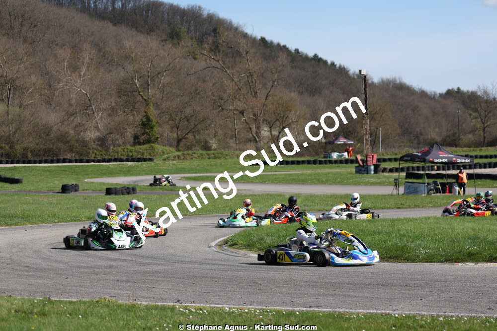 29 & 30/03/2025 : 2ème manche du Championnat du Sud au circuit d’Aigues-Vives (photos Stéphane Agnus) 2025 — karting