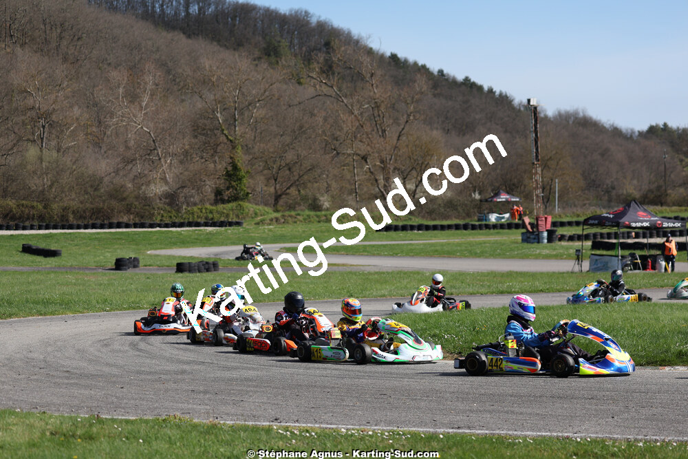 29 & 30/03/2025 : 2ème manche du Championnat du Sud au circuit d’Aigues-Vives (photos Stéphane Agnus) 2025 — karting