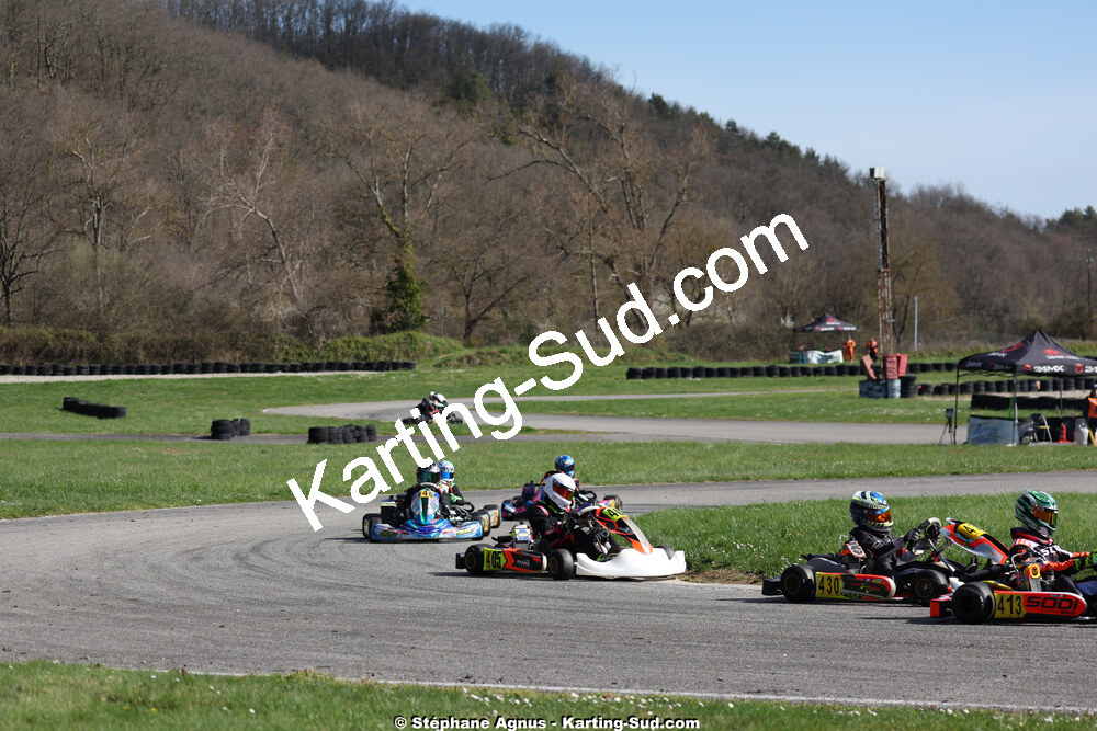 29 & 30/03/2025 : 2ème manche du Championnat du Sud au circuit d’Aigues-Vives (photos Stéphane Agnus) 2025 — karting
