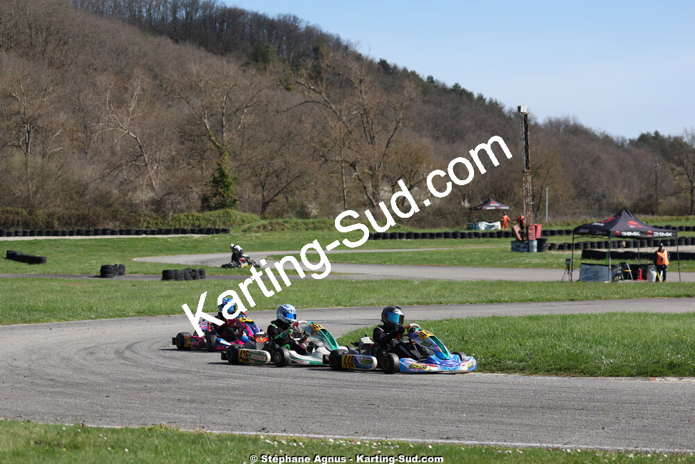 29 & 30/03/2025 : 2ème manche du Championnat du Sud au circuit d’Aigues-Vives (photos Stéphane Agnus) 2025 — karting