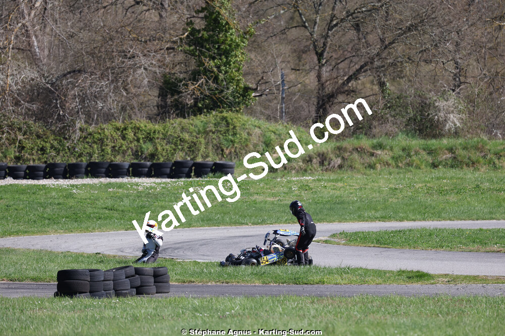 29 & 30/03/2025 : 2ème manche du Championnat du Sud au circuit d’Aigues-Vives (photos Stéphane Agnus) 2025 — karting