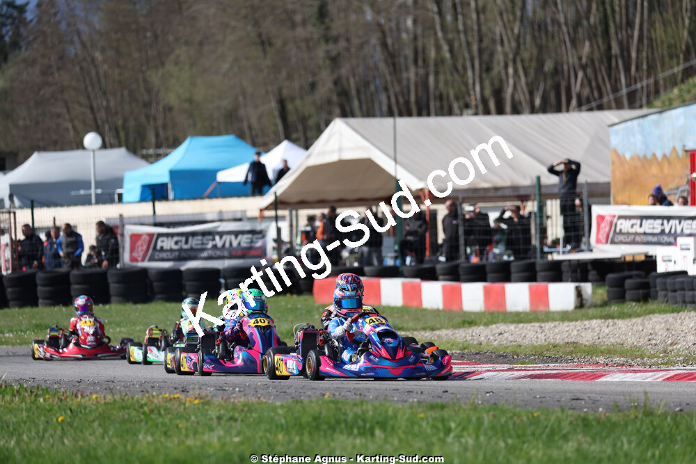 29 & 30/03/2025 : 2ème manche du Championnat du Sud au circuit d’Aigues-Vives (photos Stéphane Agnus) 2025 — karting