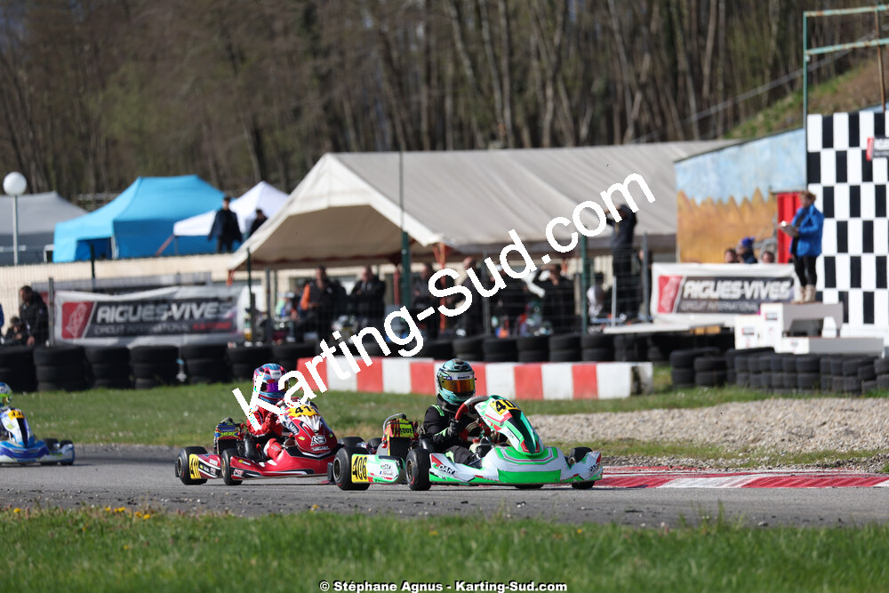 29 & 30/03/2025 : 2ème manche du Championnat du Sud au circuit d’Aigues-Vives (photos Stéphane Agnus) 2025 — karting