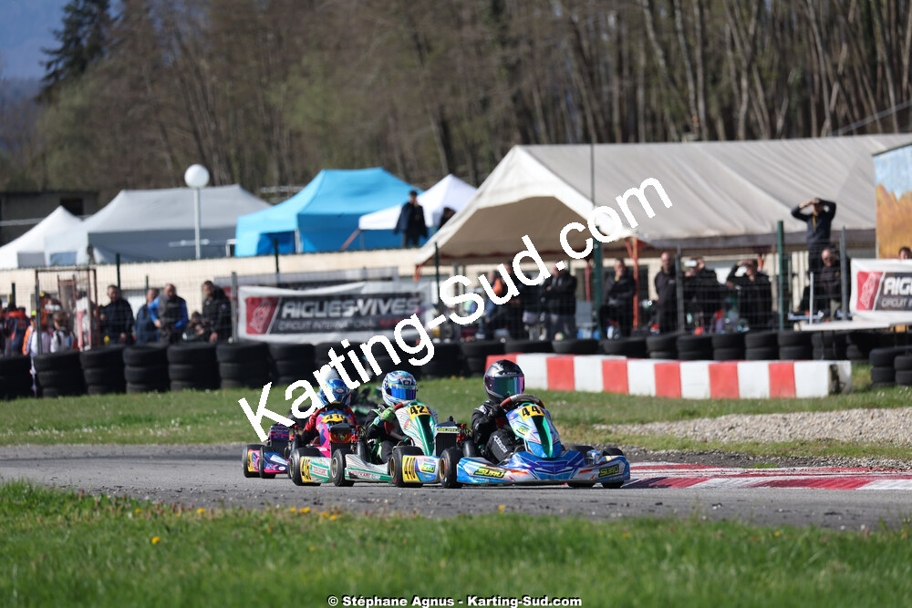 29 & 30/03/2025 : 2ème manche du Championnat du Sud au circuit d’Aigues-Vives (photos Stéphane Agnus) 2025 — karting
