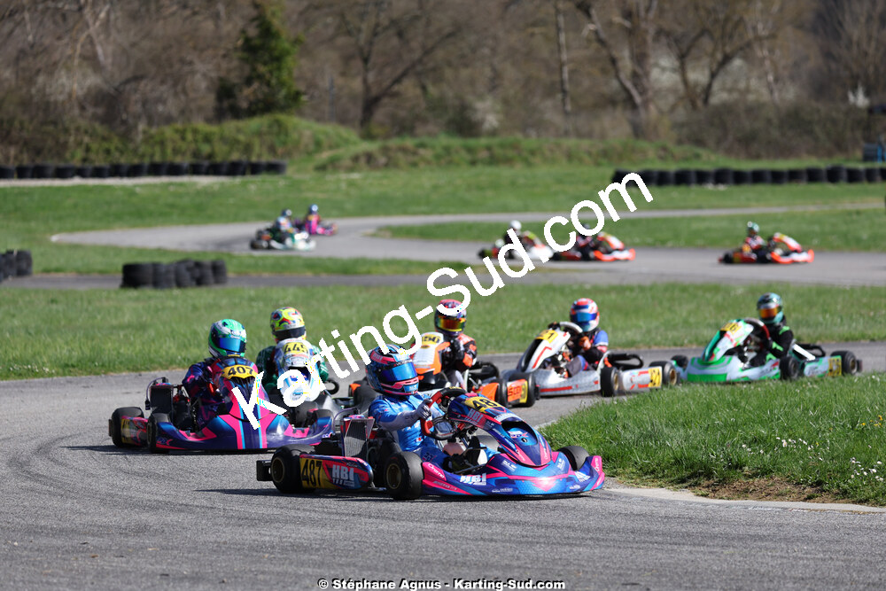 29 & 30/03/2025 : 2ème manche du Championnat du Sud au circuit d’Aigues-Vives (photos Stéphane Agnus) 2025 — karting