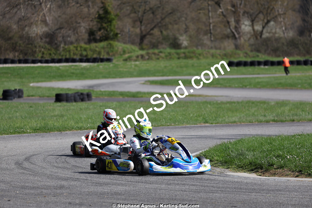 29 & 30/03/2025 : 2ème manche du Championnat du Sud au circuit d’Aigues-Vives (photos Stéphane Agnus) 2025 — karting