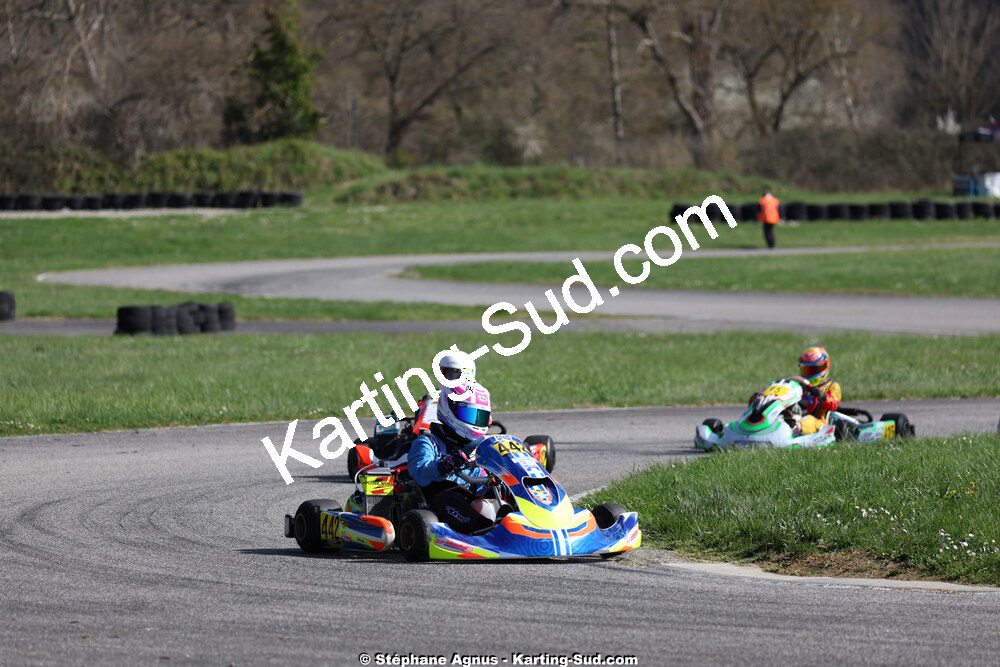 29 & 30/03/2025 : 2ème manche du Championnat du Sud au circuit d’Aigues-Vives (photos Stéphane Agnus) 2025 — karting