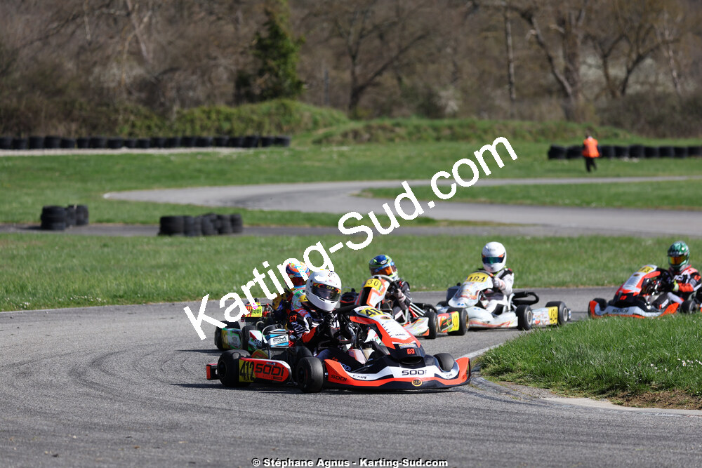 29 & 30/03/2025 : 2ème manche du Championnat du Sud au circuit d’Aigues-Vives (photos Stéphane Agnus) 2025 — karting