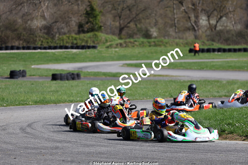 29 & 30/03/2025 : 2ème manche du Championnat du Sud au circuit d’Aigues-Vives (photos Stéphane Agnus) 2025 — karting