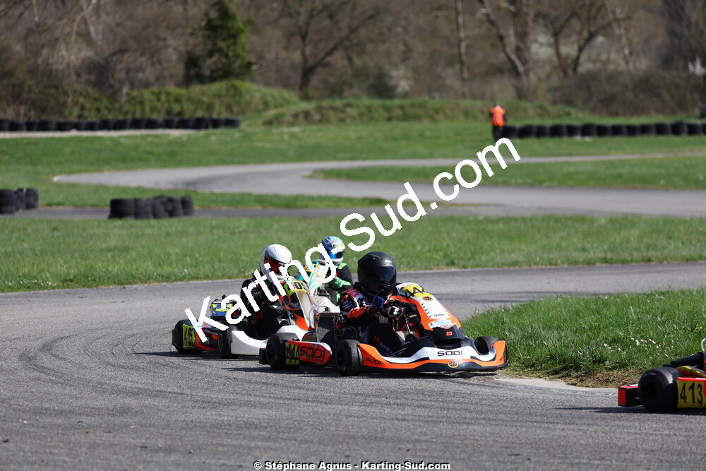 29 & 30/03/2025 : 2ème manche du Championnat du Sud au circuit d’Aigues-Vives (photos Stéphane Agnus) 2025 — karting