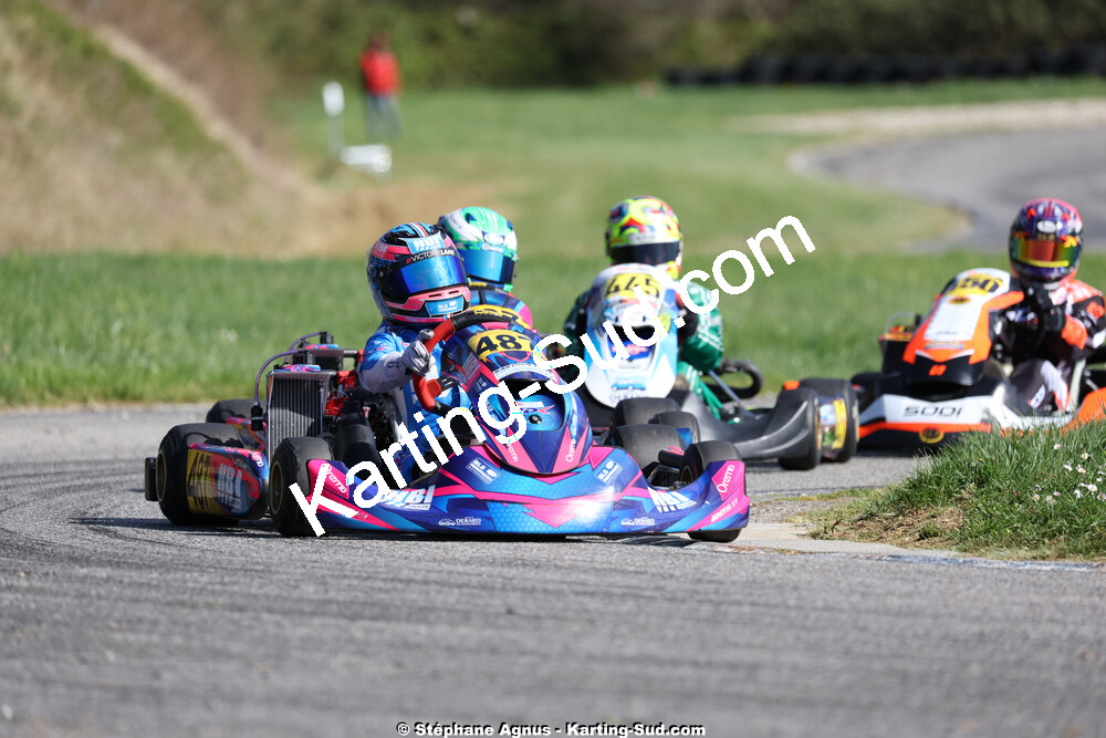 29 & 30/03/2025 : 2ème manche du Championnat du Sud au circuit d’Aigues-Vives (photos Stéphane Agnus) 2025 — karting