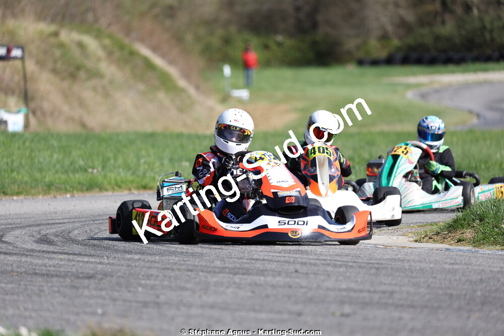 29 & 30/03/2025 : 2ème manche du Championnat du Sud au circuit d’Aigues-Vives (photos Stéphane Agnus) 2025 — karting