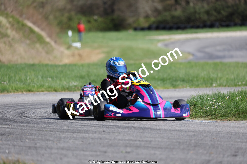 29 & 30/03/2025 : 2ème manche du Championnat du Sud au circuit d’Aigues-Vives (photos Stéphane Agnus) 2025 — karting