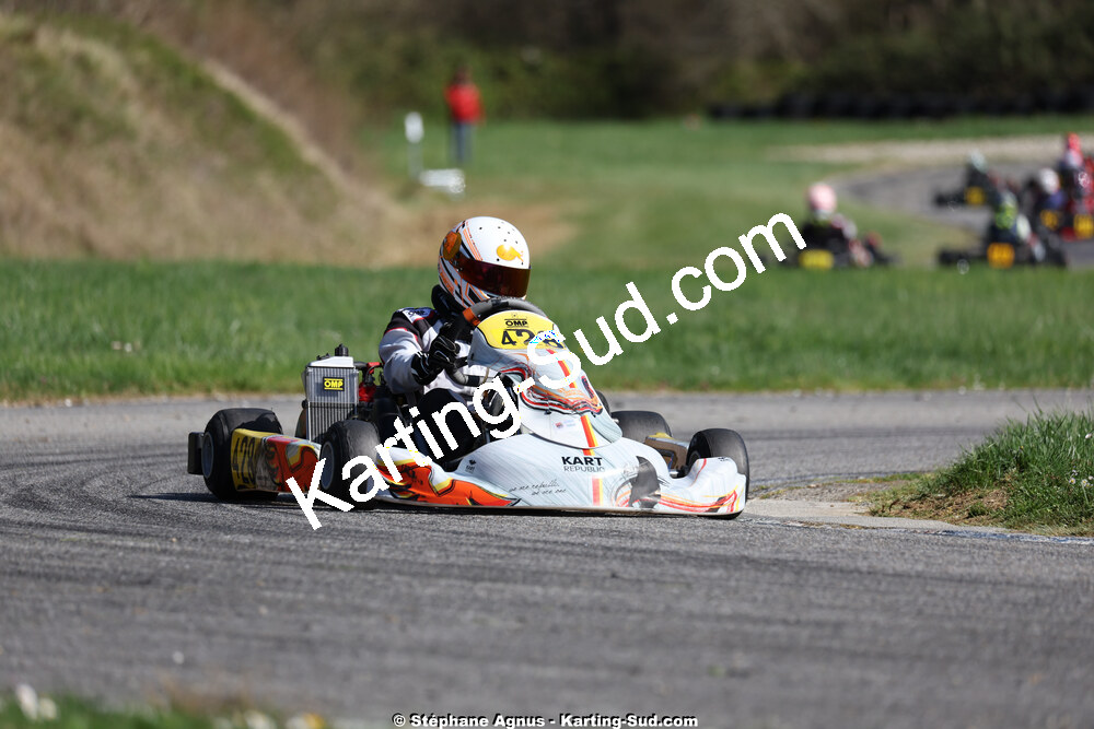 29 & 30/03/2025 : 2ème manche du Championnat du Sud au circuit d’Aigues-Vives (photos Stéphane Agnus) 2025 — karting