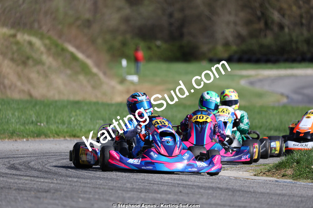 29 & 30/03/2025 : 2ème manche du Championnat du Sud au circuit d’Aigues-Vives (photos Stéphane Agnus) 2025 — karting