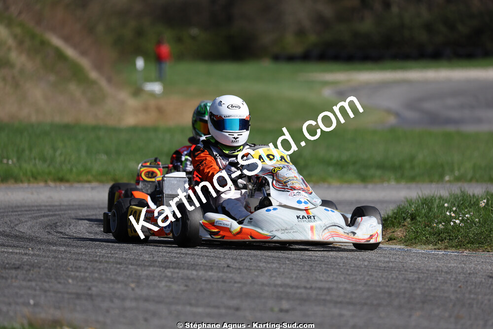 29 & 30/03/2025 : 2ème manche du Championnat du Sud au circuit d’Aigues-Vives (photos Stéphane Agnus) 2025 — karting