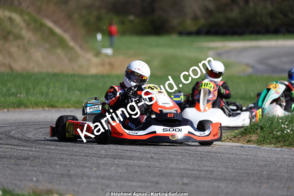 29 & 30/03/2025 : 2ème manche du Championnat du Sud au circuit d’Aigues-Vives (photos Stéphane Agnus) 2025 — karting
