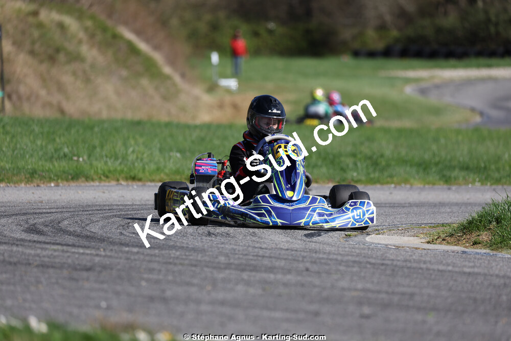 29 & 30/03/2025 : 2ème manche du Championnat du Sud au circuit d’Aigues-Vives (photos Stéphane Agnus) 2025 — karting