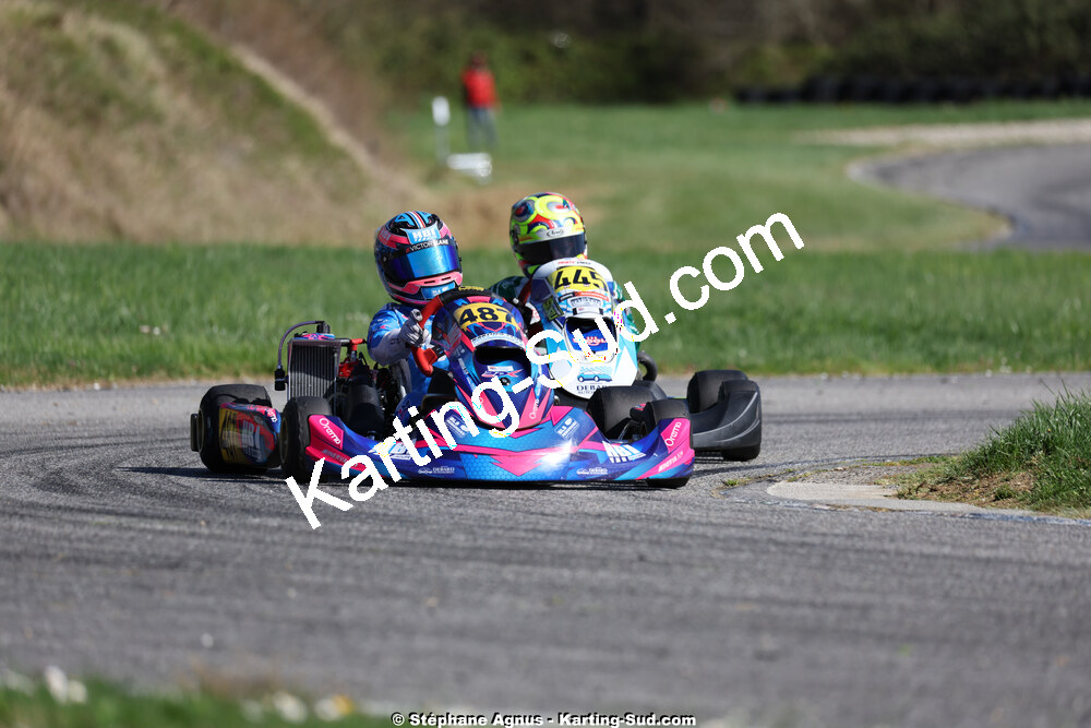 29 & 30/03/2025 : 2ème manche du Championnat du Sud au circuit d’Aigues-Vives (photos Stéphane Agnus) 2025 — karting