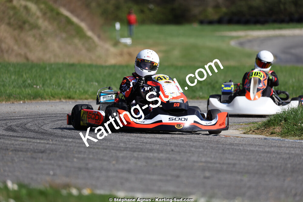 29 & 30/03/2025 : 2ème manche du Championnat du Sud au circuit d’Aigues-Vives (photos Stéphane Agnus) 2025 — karting