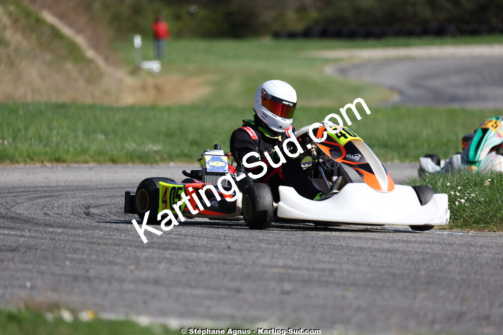 29 & 30/03/2025 : 2ème manche du Championnat du Sud au circuit d’Aigues-Vives (photos Stéphane Agnus) 2025 — karting