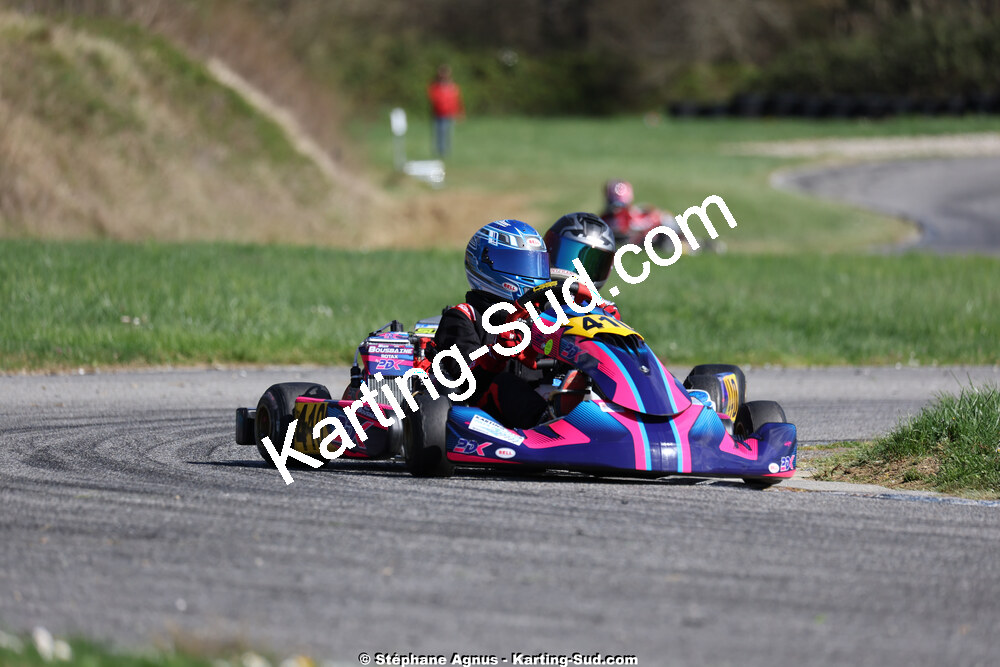 29 & 30/03/2025 : 2ème manche du Championnat du Sud au circuit d’Aigues-Vives (photos Stéphane Agnus) 2025 — karting