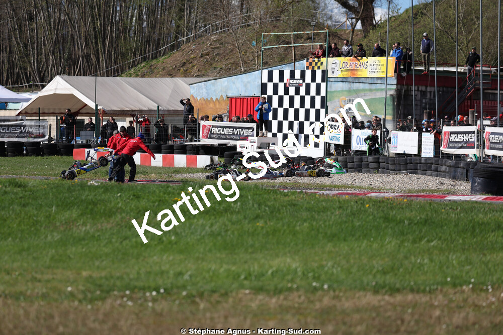 29 & 30/03/2025 : 2ème manche du Championnat du Sud au circuit d’Aigues-Vives (photos Stéphane Agnus) 2025 — karting