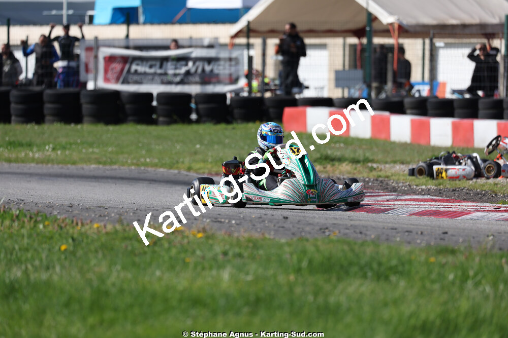 29 & 30/03/2025 : 2ème manche du Championnat du Sud au circuit d’Aigues-Vives (photos Stéphane Agnus) 2025 — karting