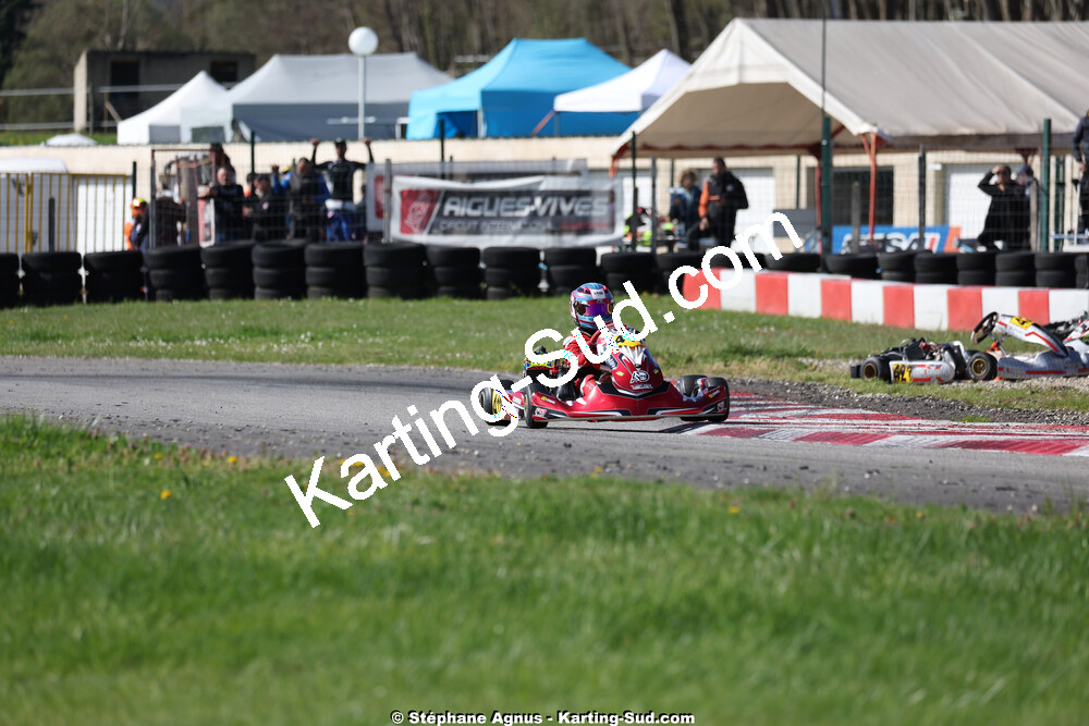 29 & 30/03/2025 : 2ème manche du Championnat du Sud au circuit d’Aigues-Vives (photos Stéphane Agnus) 2025 — karting