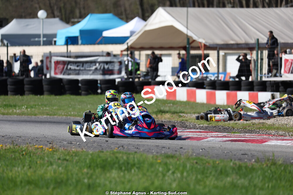 29 & 30/03/2025 : 2ème manche du Championnat du Sud au circuit d’Aigues-Vives (photos Stéphane Agnus) 2025 — karting