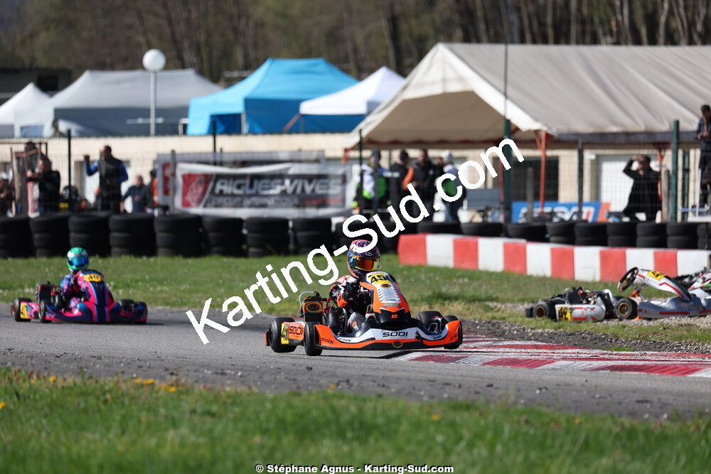 29 & 30/03/2025 : 2ème manche du Championnat du Sud au circuit d’Aigues-Vives (photos Stéphane Agnus) 2025 — karting