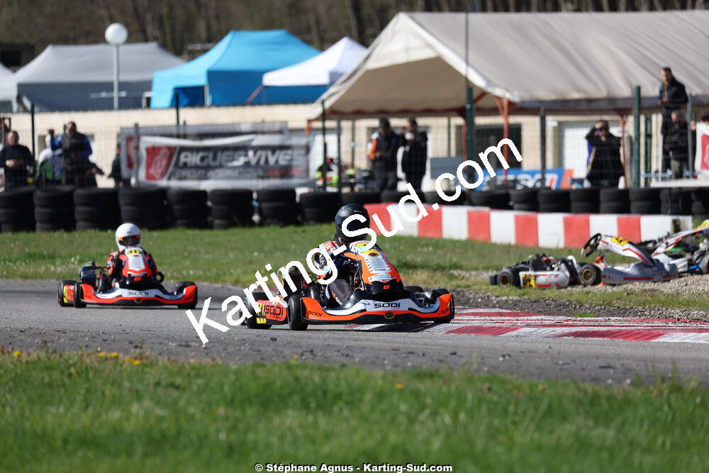29 & 30/03/2025 : 2ème manche du Championnat du Sud au circuit d’Aigues-Vives (photos Stéphane Agnus) 2025 — karting