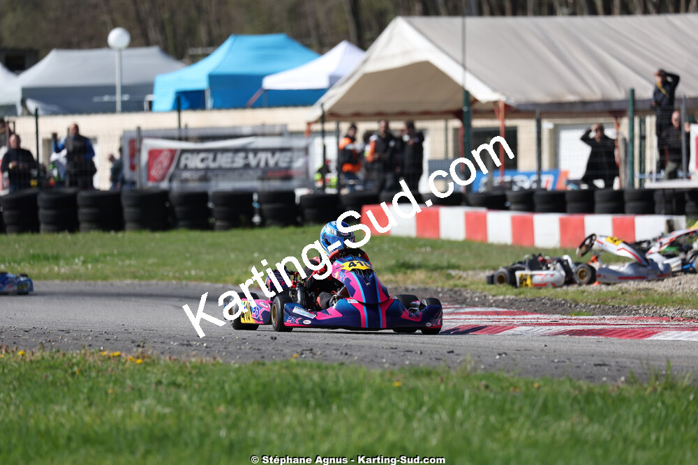 29 & 30/03/2025 : 2ème manche du Championnat du Sud au circuit d’Aigues-Vives (photos Stéphane Agnus) 2025 — karting