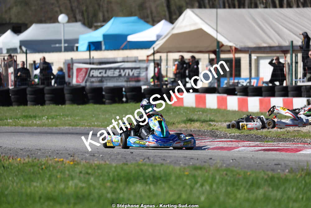 29 & 30/03/2025 : 2ème manche du Championnat du Sud au circuit d’Aigues-Vives (photos Stéphane Agnus) 2025 — karting