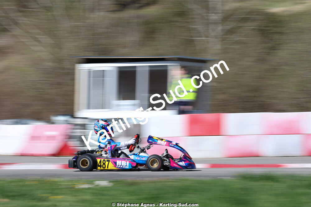 29 & 30/03/2025 : 2ème manche du Championnat du Sud au circuit d’Aigues-Vives (photos Stéphane Agnus) 2025 — karting