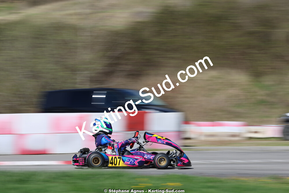 29 & 30/03/2025 : 2ème manche du Championnat du Sud au circuit d’Aigues-Vives (photos Stéphane Agnus) 2025 — karting