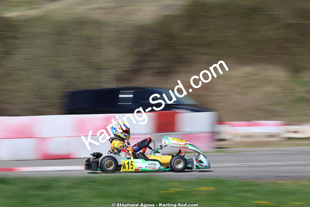 29 & 30/03/2025 : 2ème manche du Championnat du Sud au circuit d’Aigues-Vives (photos Stéphane Agnus) 2025 — karting