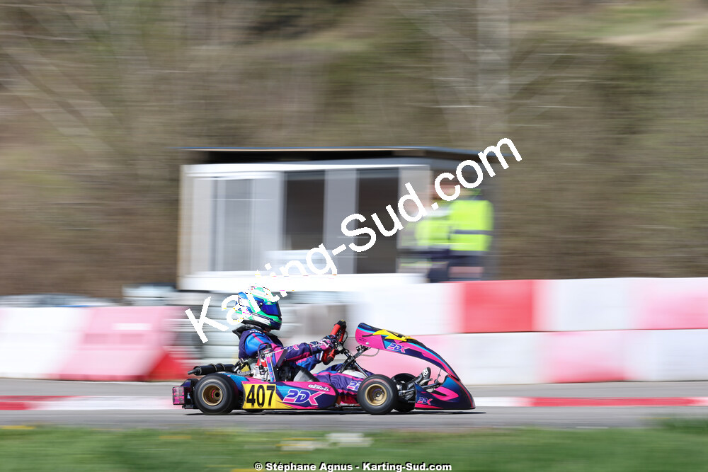 29 & 30/03/2025 : 2ème manche du Championnat du Sud au circuit d’Aigues-Vives (photos Stéphane Agnus) 2025 — karting
