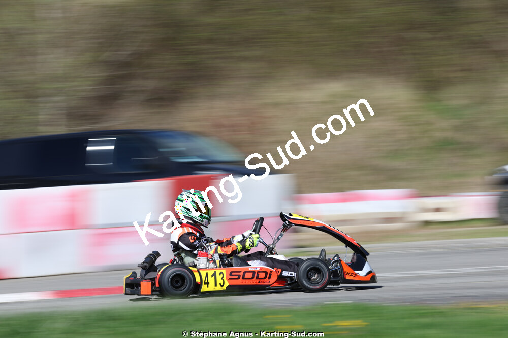 29 & 30/03/2025 : 2ème manche du Championnat du Sud au circuit d’Aigues-Vives (photos Stéphane Agnus) 2025 — karting