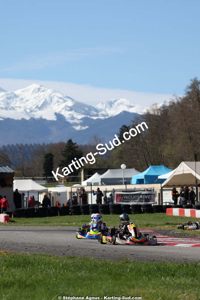 29 & 30/03/2025 : 2ème manche du Championnat du Sud au circuit d’Aigues-Vives (photos Stéphane Agnus) 2025 — karting