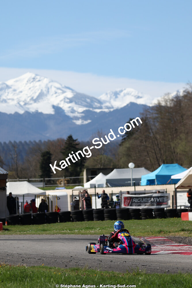 29 & 30/03/2025 : 2ème manche du Championnat du Sud au circuit d’Aigues-Vives (photos Stéphane Agnus) 2025 — karting