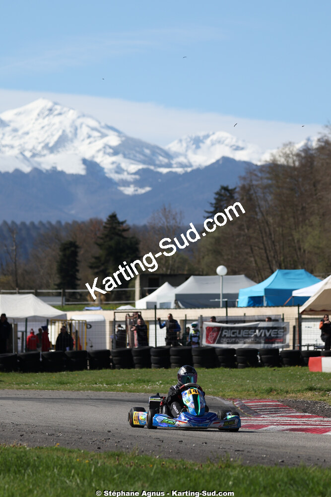29 & 30/03/2025 : 2ème manche du Championnat du Sud au circuit d’Aigues-Vives (photos Stéphane Agnus) 2025 — karting