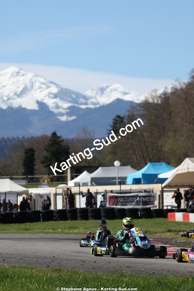 29 & 30/03/2025 : 2ème manche du Championnat du Sud au circuit d’Aigues-Vives (photos Stéphane Agnus) 2025 — karting