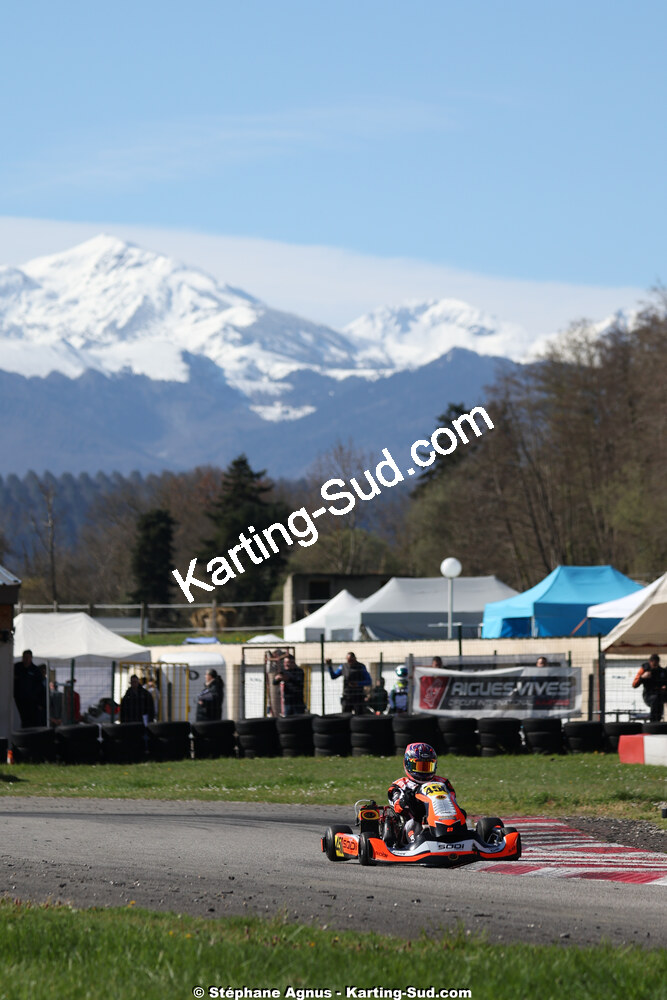 29 & 30/03/2025 : 2ème manche du Championnat du Sud au circuit d’Aigues-Vives (photos Stéphane Agnus) 2025 — karting
