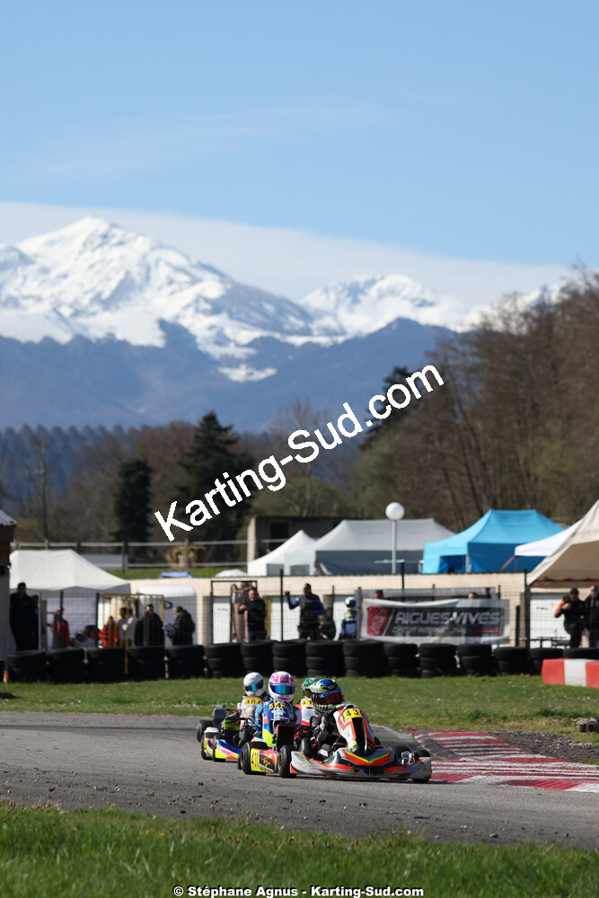 29 & 30/03/2025 : 2ème manche du Championnat du Sud au circuit d’Aigues-Vives (photos Stéphane Agnus) 2025 — karting