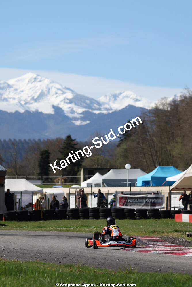 29 & 30/03/2025 : 2ème manche du Championnat du Sud au circuit d’Aigues-Vives (photos Stéphane Agnus) 2025 — karting