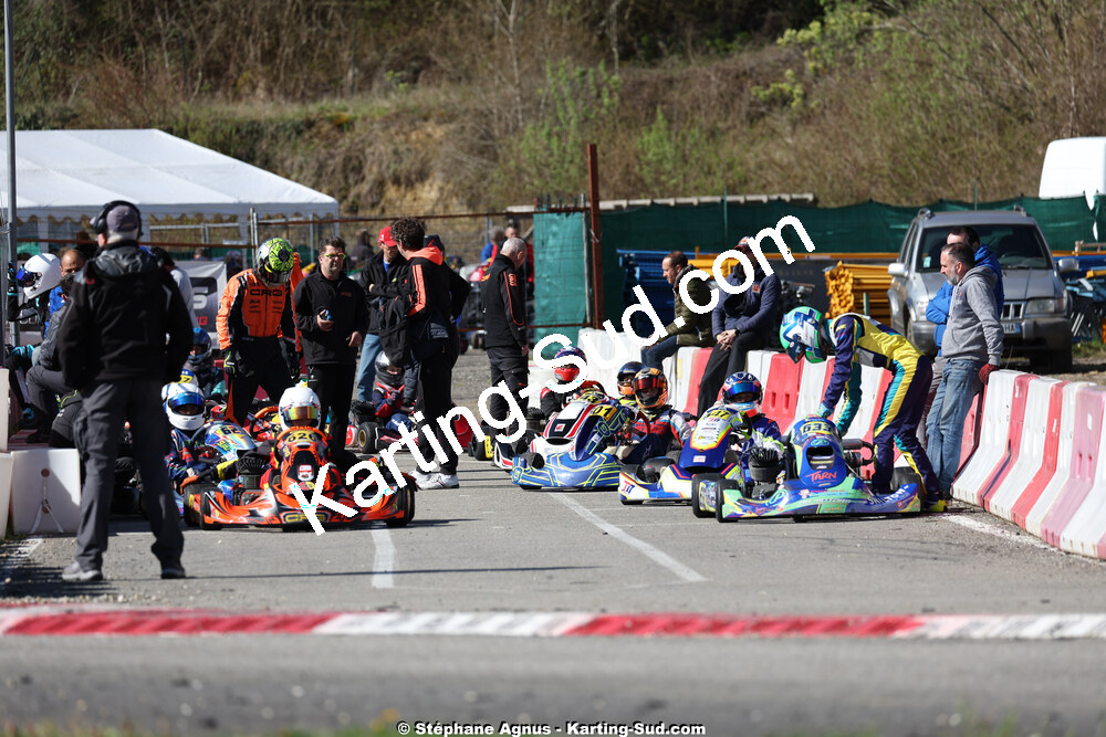 29 & 30/03/2025 : 2ème manche du Championnat du Sud au circuit d’Aigues-Vives (photos Stéphane Agnus) 2025 — karting